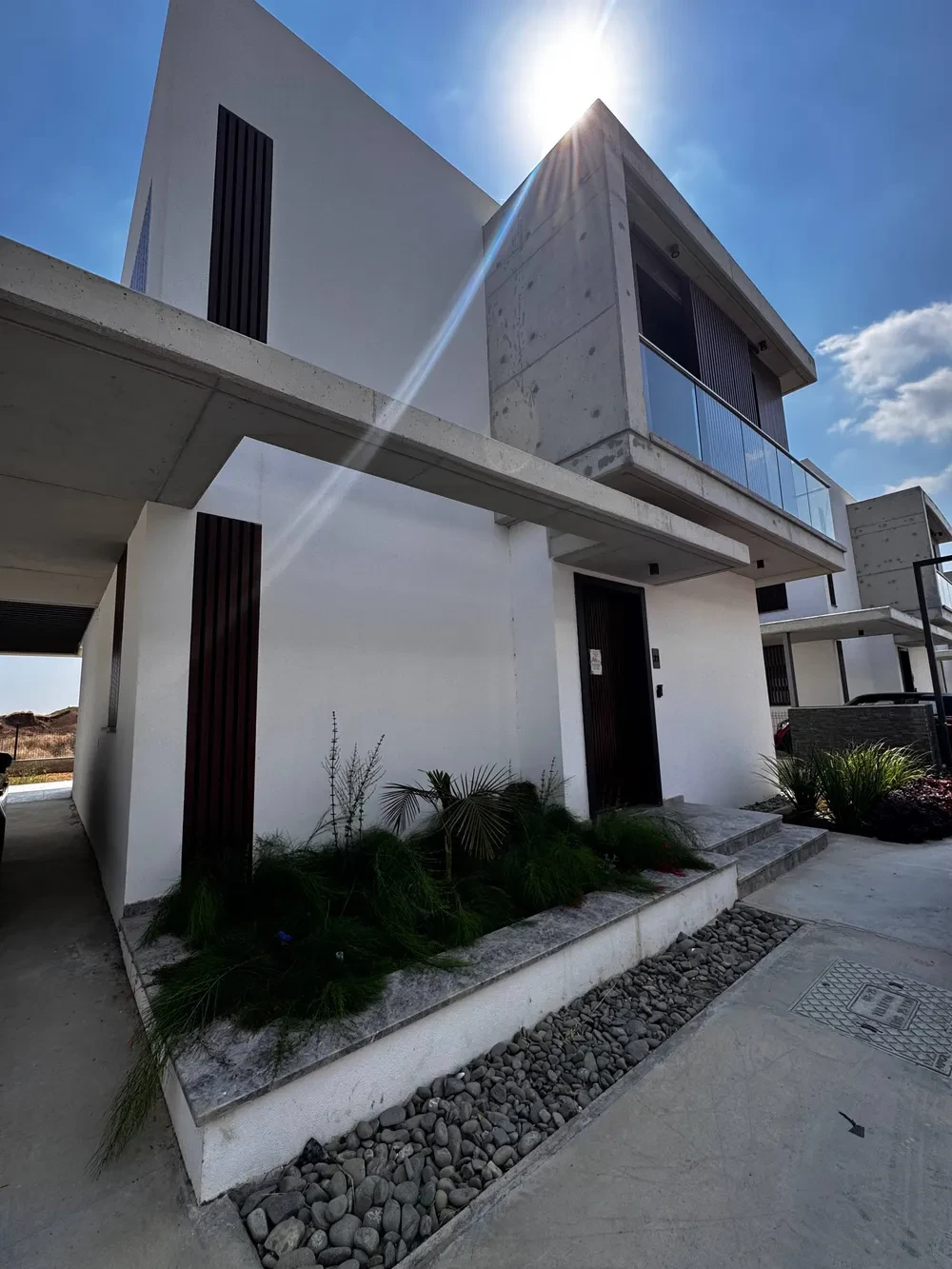 Green Haven Villa exterior and landscaped entrance in Ötüken